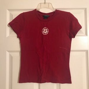 Womens Abercrombie and Fitch graphic tee - medium